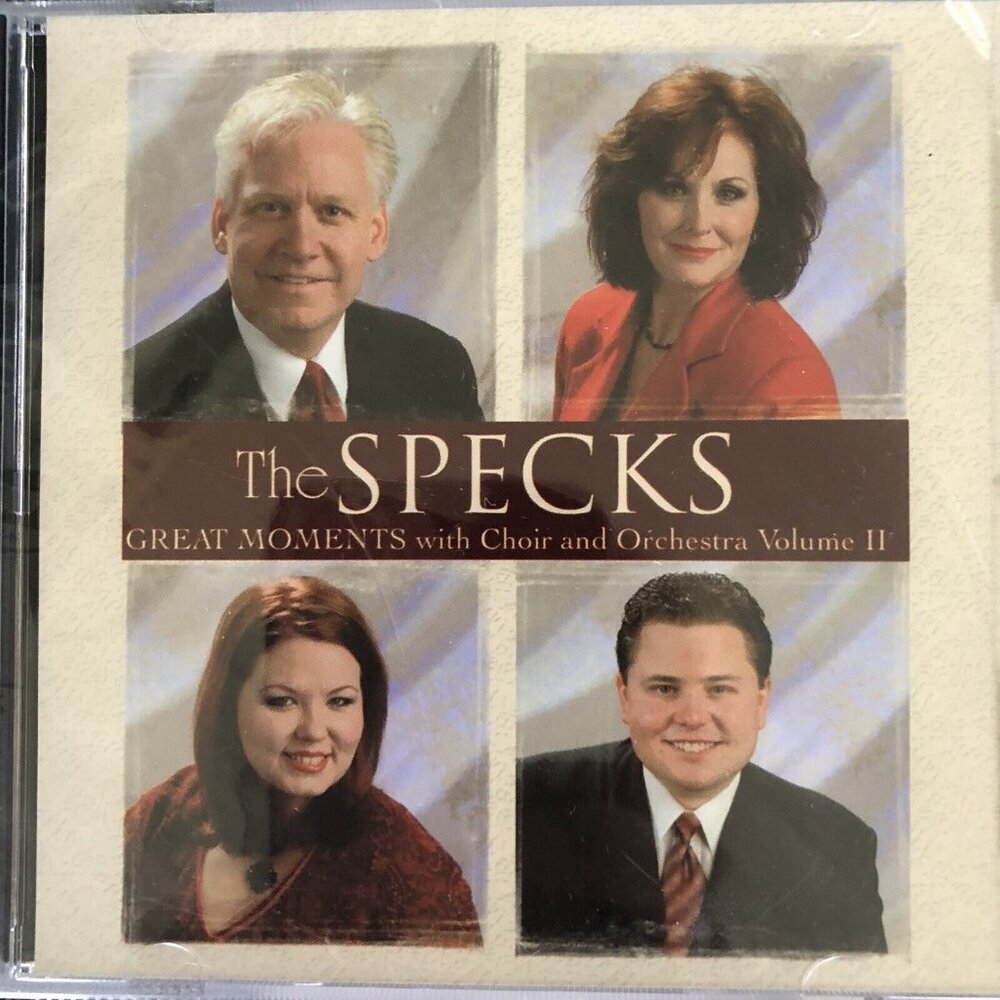 The Specks Gospel CD Great Moments with Choir and Orchestra Volume 11 ***NEW***